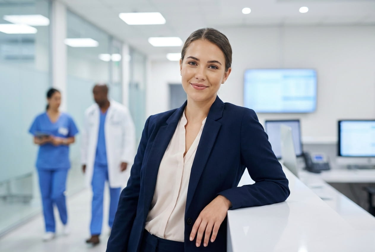 Master mit Betriebswirt Titelbild MBA Gesundheitsmanagement